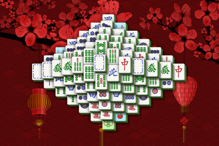 Mahjong Solitaire: Triangle - Play Free Online Game