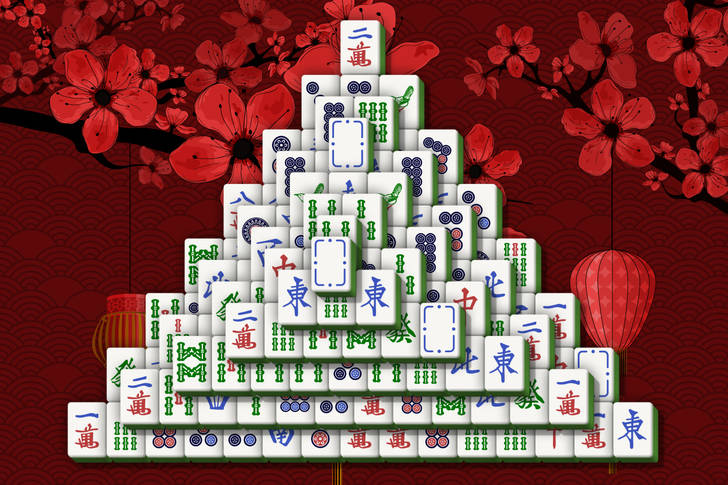 Mahjong Solitaire: Triangle - Play Free Online Game