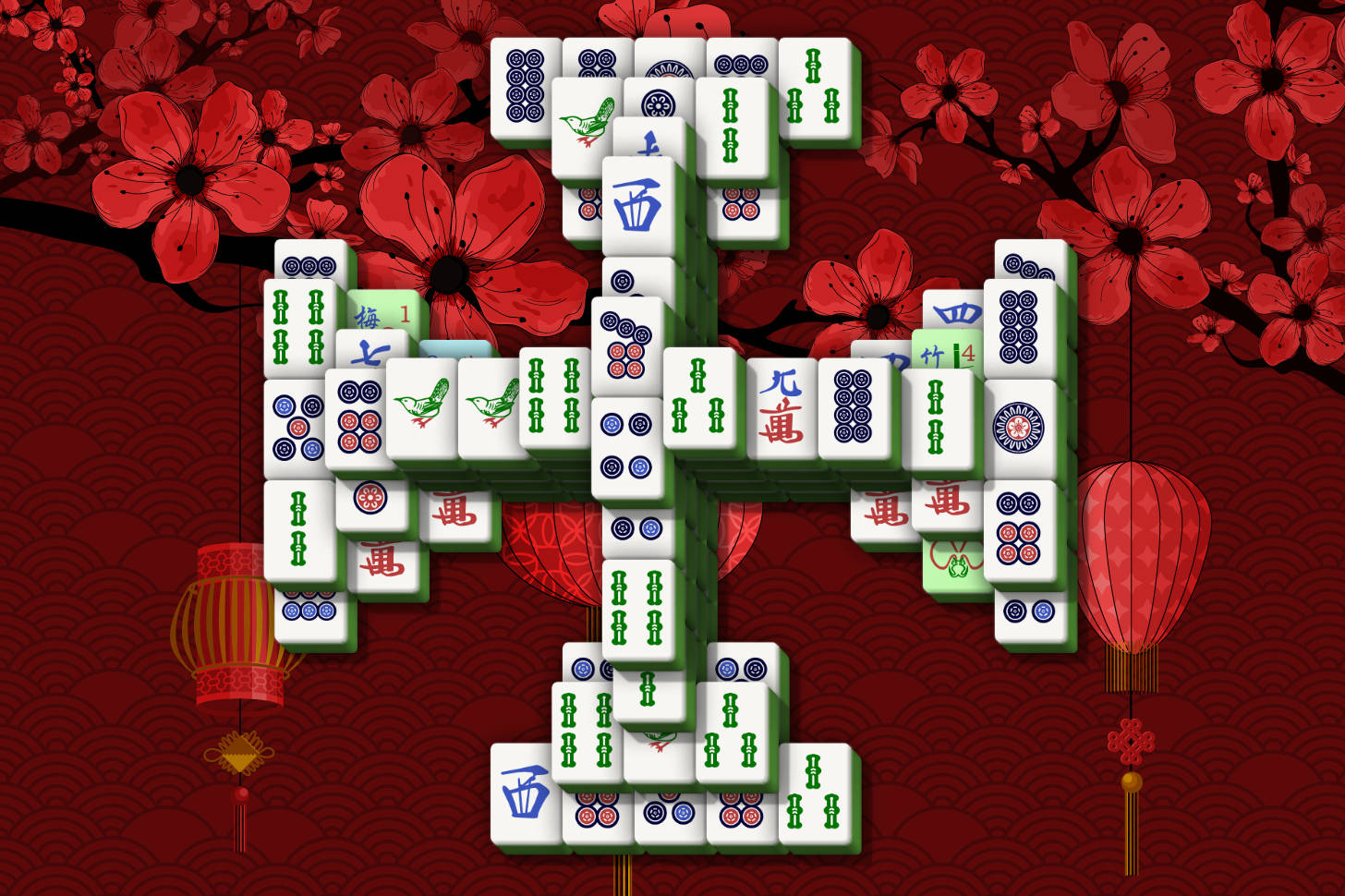 Mahjong Solitaire: Cross - Play Free Online Game